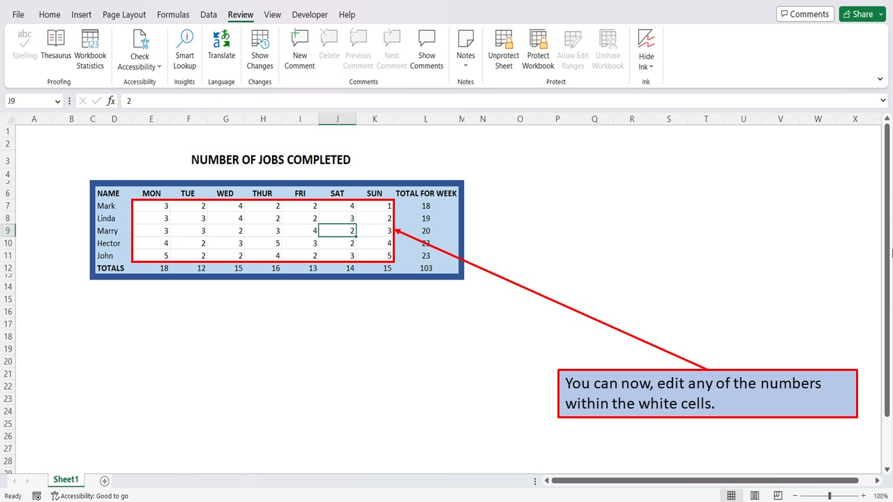 How To Lock Specific Cells In Excel Mark's Excel Tips