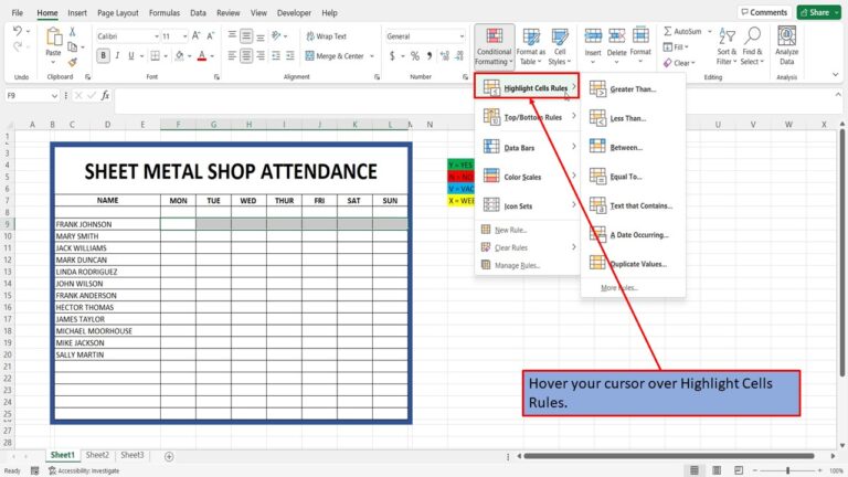 How To Get A Cell In Excel To Change Color Based On Its Value