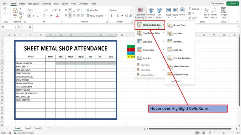 How To Get A Cell In Excel To Change Color Based On Its Value