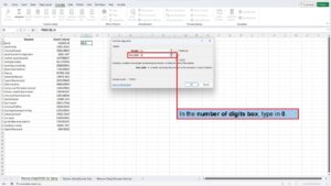 How To Remove Numbers After the Decimal in Excel