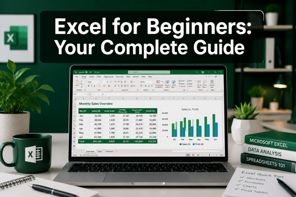 how to use excel for beginners
