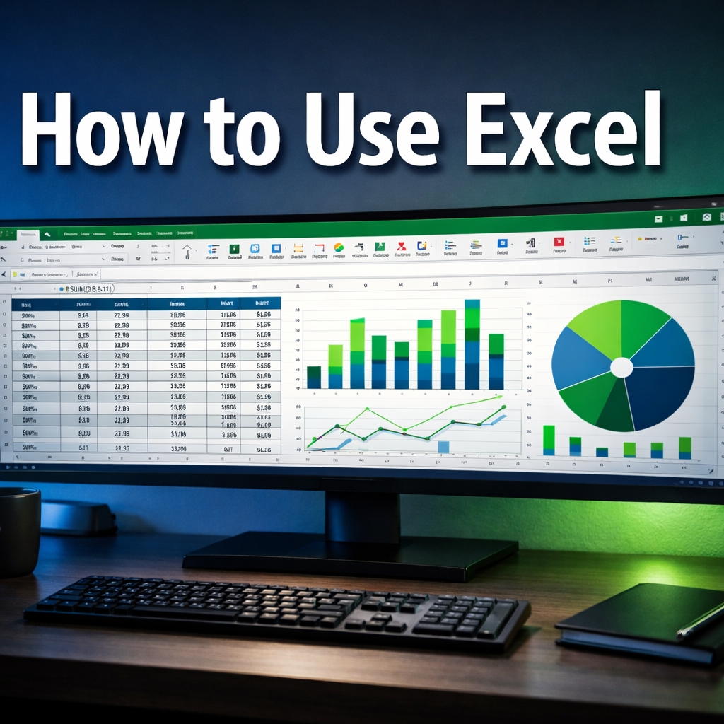 How to Use Excel: A Complete Beginner-to-Pro Guide for 2026