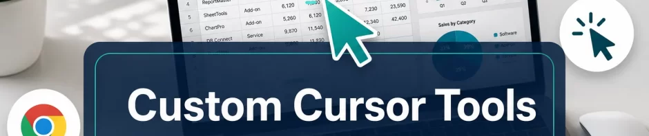 Custom Cursor Tools for Excel and Google Sheets: Apps, Extensions, and Settings to Make Point-and-Click Work Faster