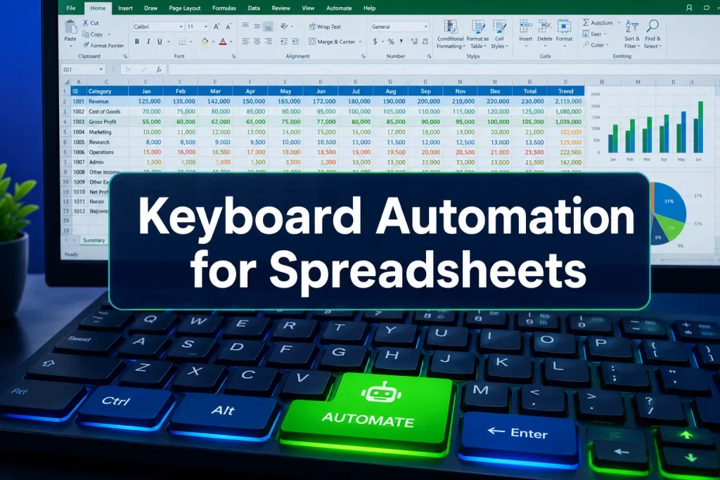 Custom Cursors and Keyboard Automation for Faster Spreadsheet Work: How Power Users Speed Up Excel and Google Sheets