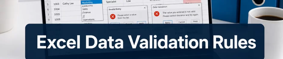 Excel Data Validation Rules: Stop Bad Inputs Before They Break Your Formulas or Dashboards