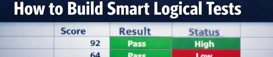 Excel IF Statements Made Simple: How to Build Smart Logical Tests