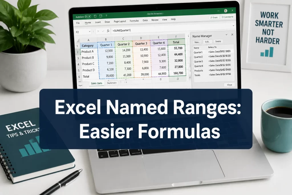 Excel Named Ranges: How to Make Complex Spreadsheet Equations Easier to Read, Debug, and Reuse