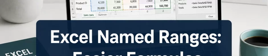 Excel Named Ranges: How to Make Complex Spreadsheet Equations Easier to Read, Debug, and Reuse