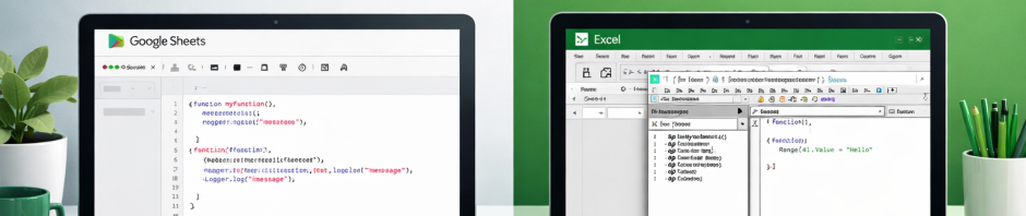 Google Apps Script vs Excel Macros: No‑Code and Low‑Code Automation Options Compared