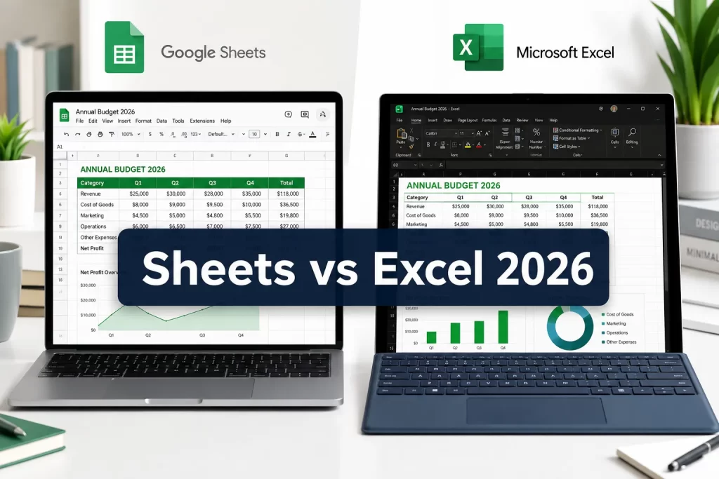 Google Sheets vs Excel in 2026: Complete Feature-by-Feature Comparison for Serious Spreadsheet Work