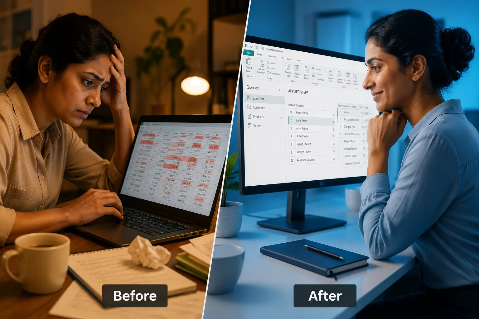 How to Automate Data Cleaning with Power Query Refresh